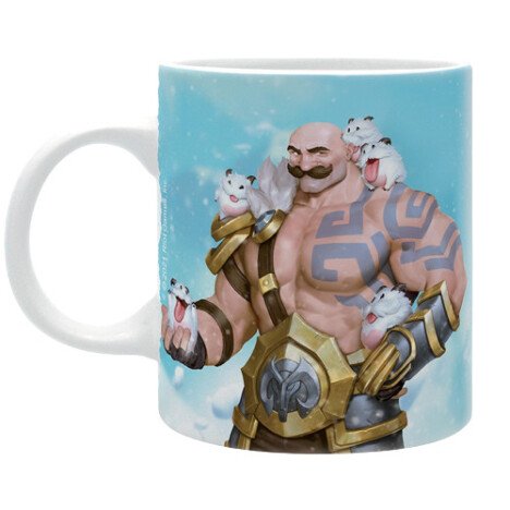 Cana ceramica licenta League of Legends - Braum & Poro 320ml